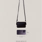 Artisan Elegance Box Bag - Black Currant