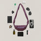 Artisan Classic Crescent Bag - Wine Red