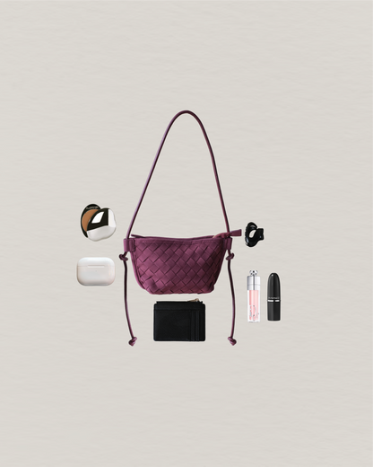 Mini Artisan Satchel - Red