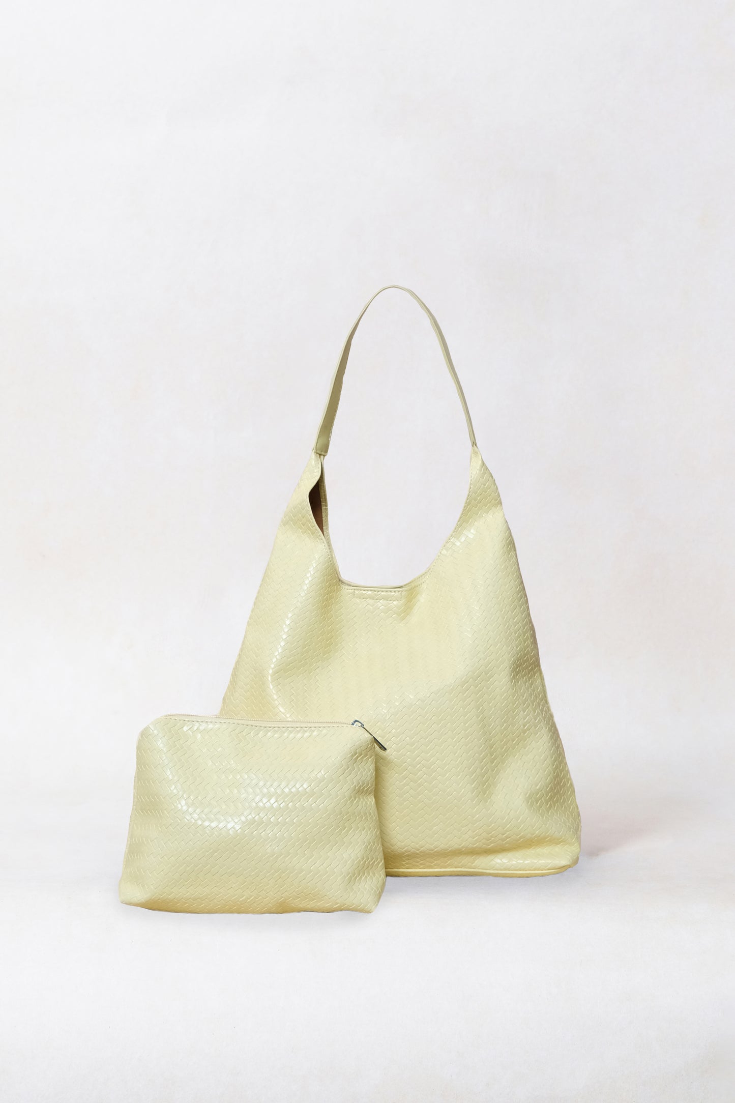 The Pure Elegance Tote - Light Yellow
