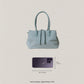 Mini Classic Flow Vegan Leather Tote - Mint Green