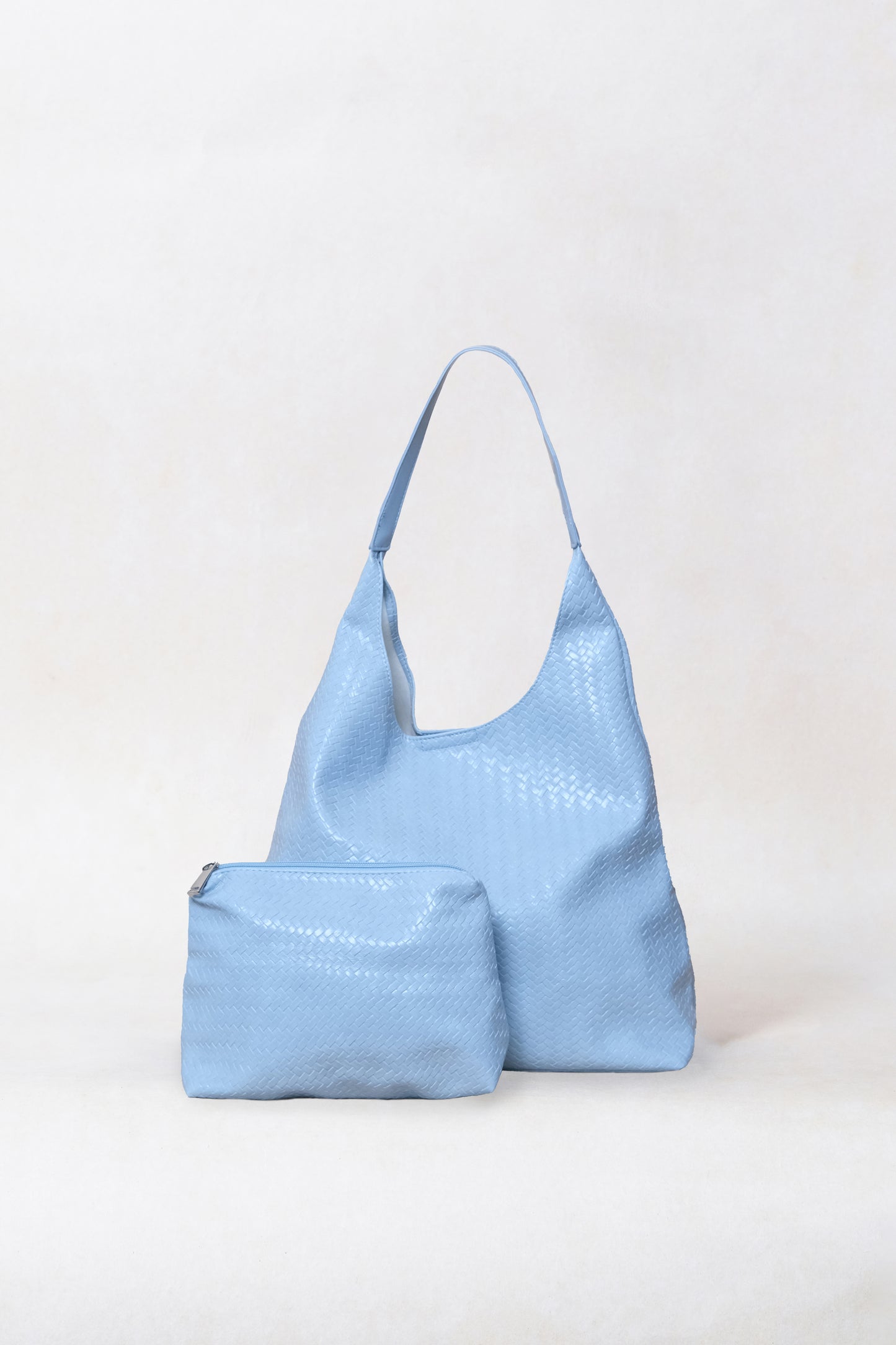 The Pure Elegance Tote - Baby Blue