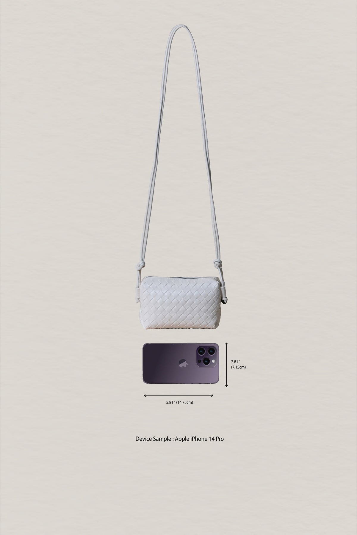 Artisan Elegance Box Bag - Cream White