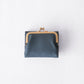 Signature Metal-Clasp Compact Wallet - Blue