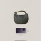 Artisan Classic Dumpling Bag - Shinny Earthy Green