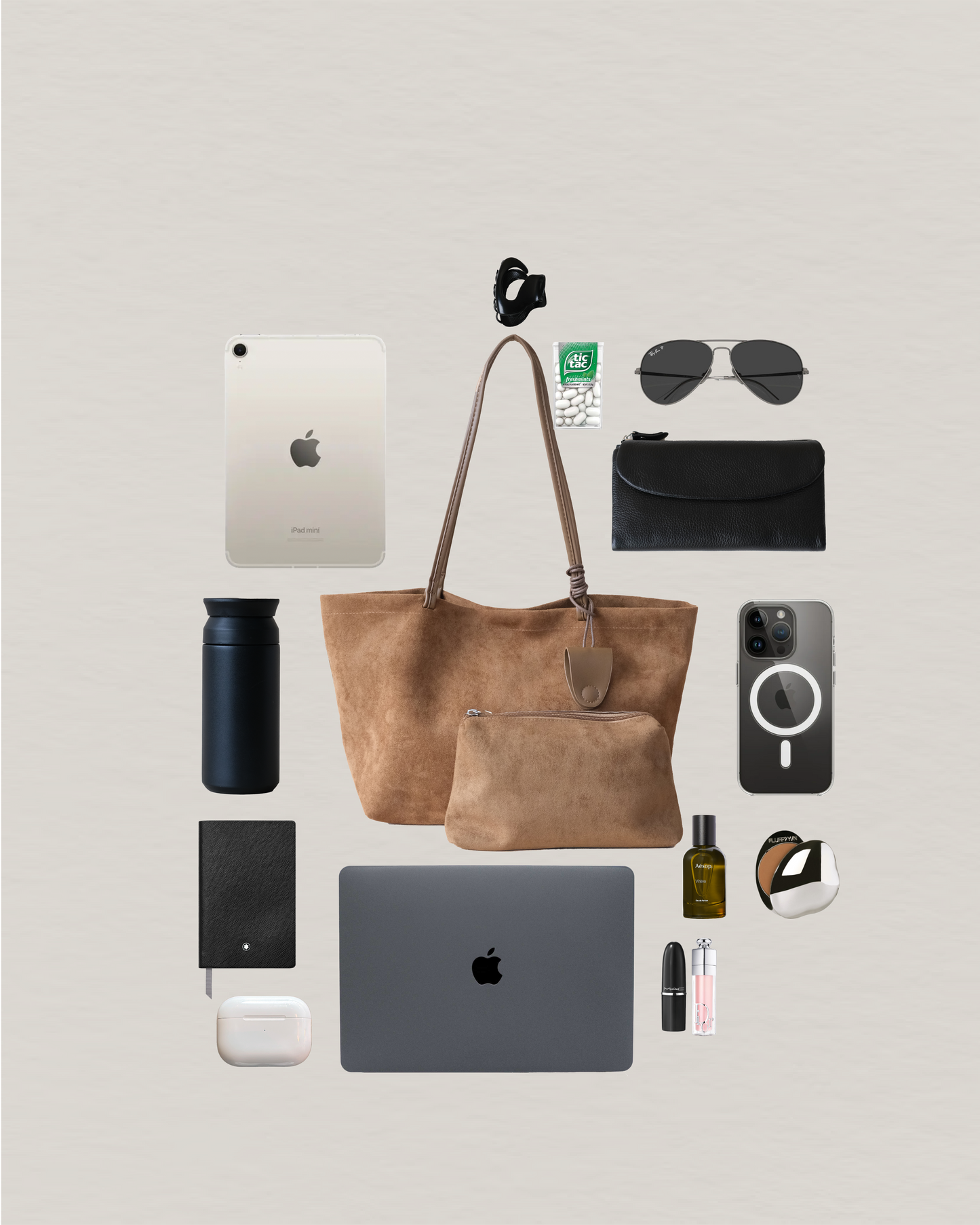 The Signature Soft Shoulder Bag - Earthy Brown