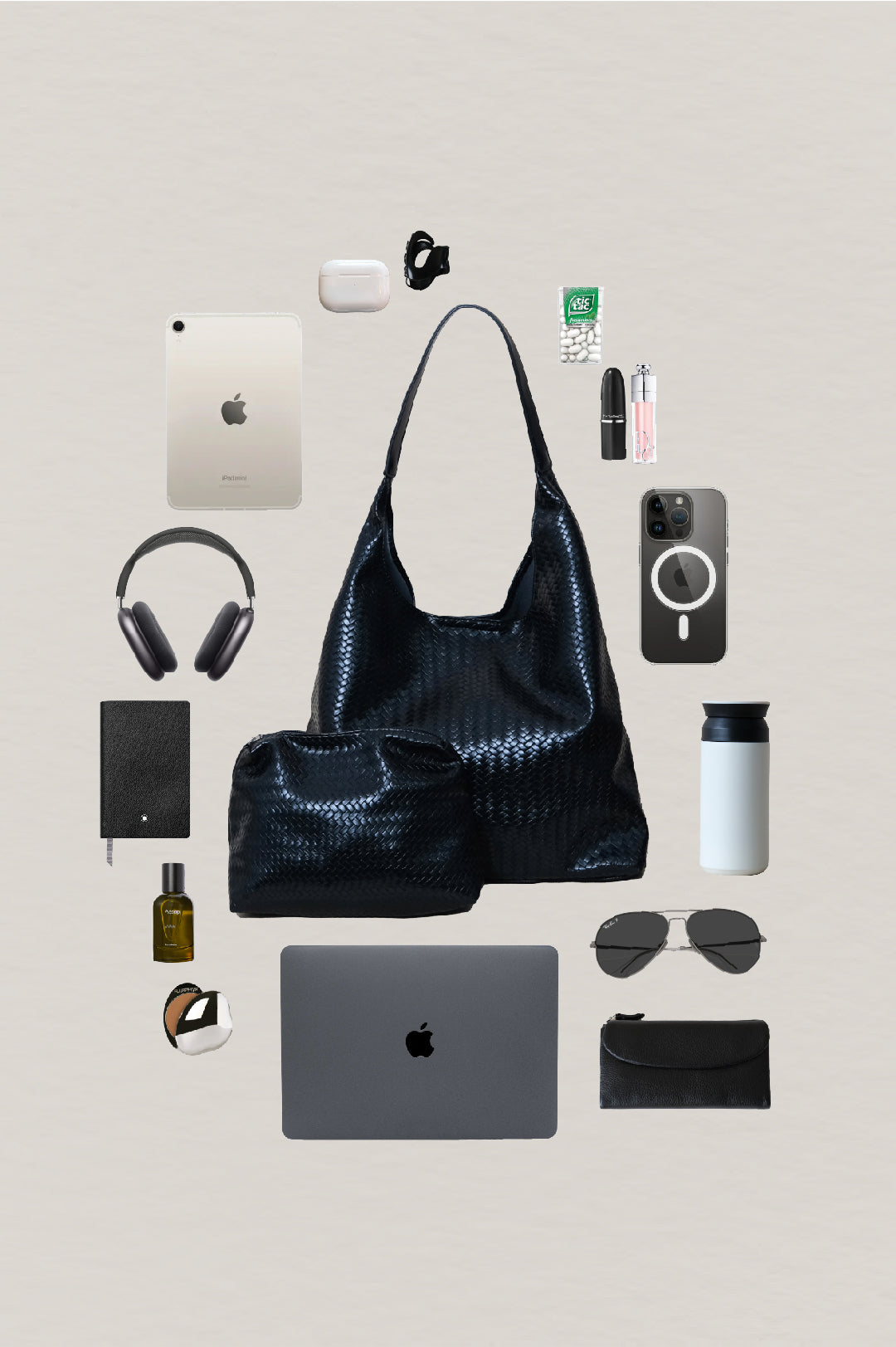 The Pure Elegance Tote - Classic Black