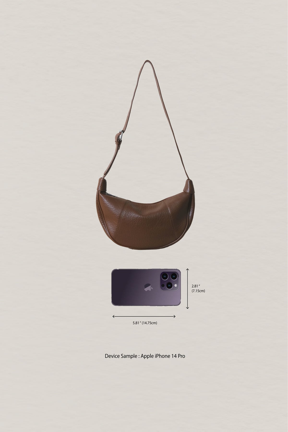 Everyday Soft Dumpling Bag - Chestnut