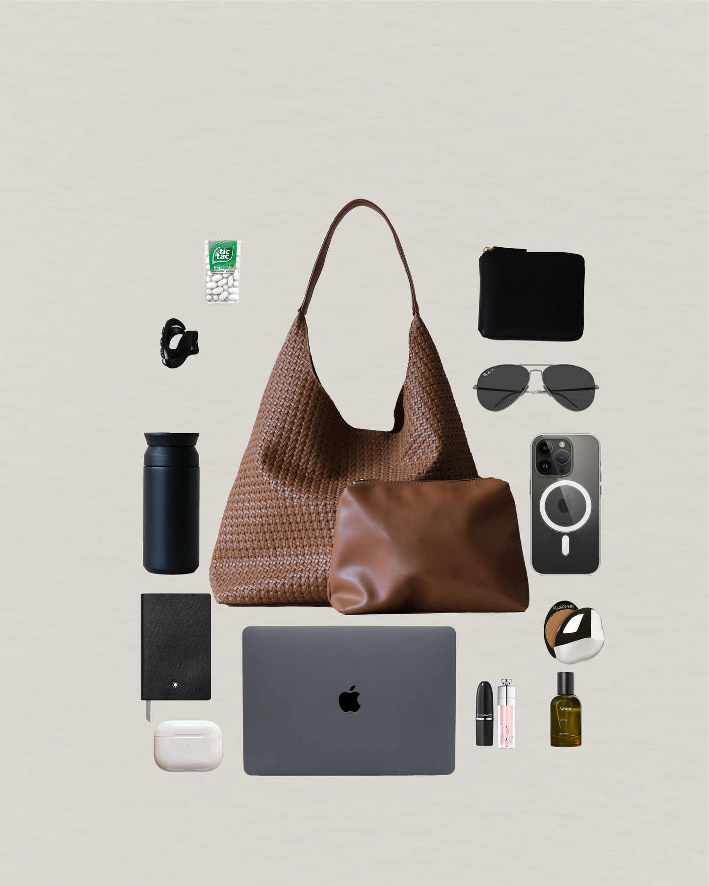 French Classic Carryall Set - Chestnut