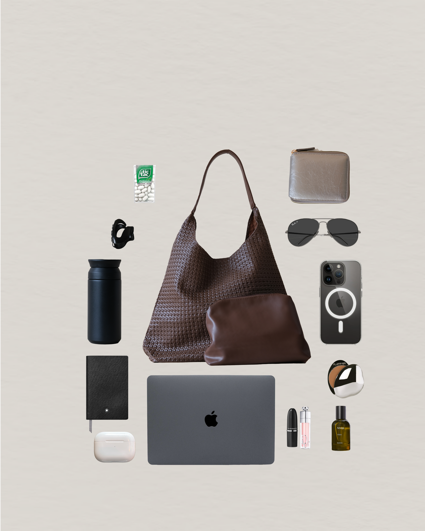 French Classic Carryall Set - Coffee