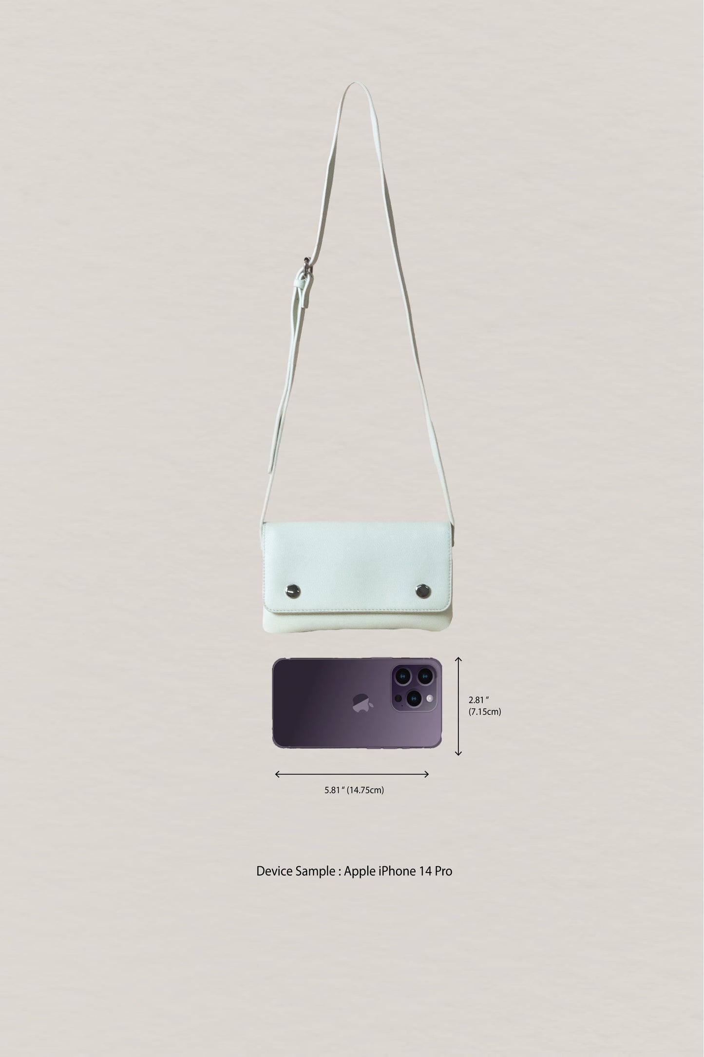 Classic Amélie Bag - Mint Green