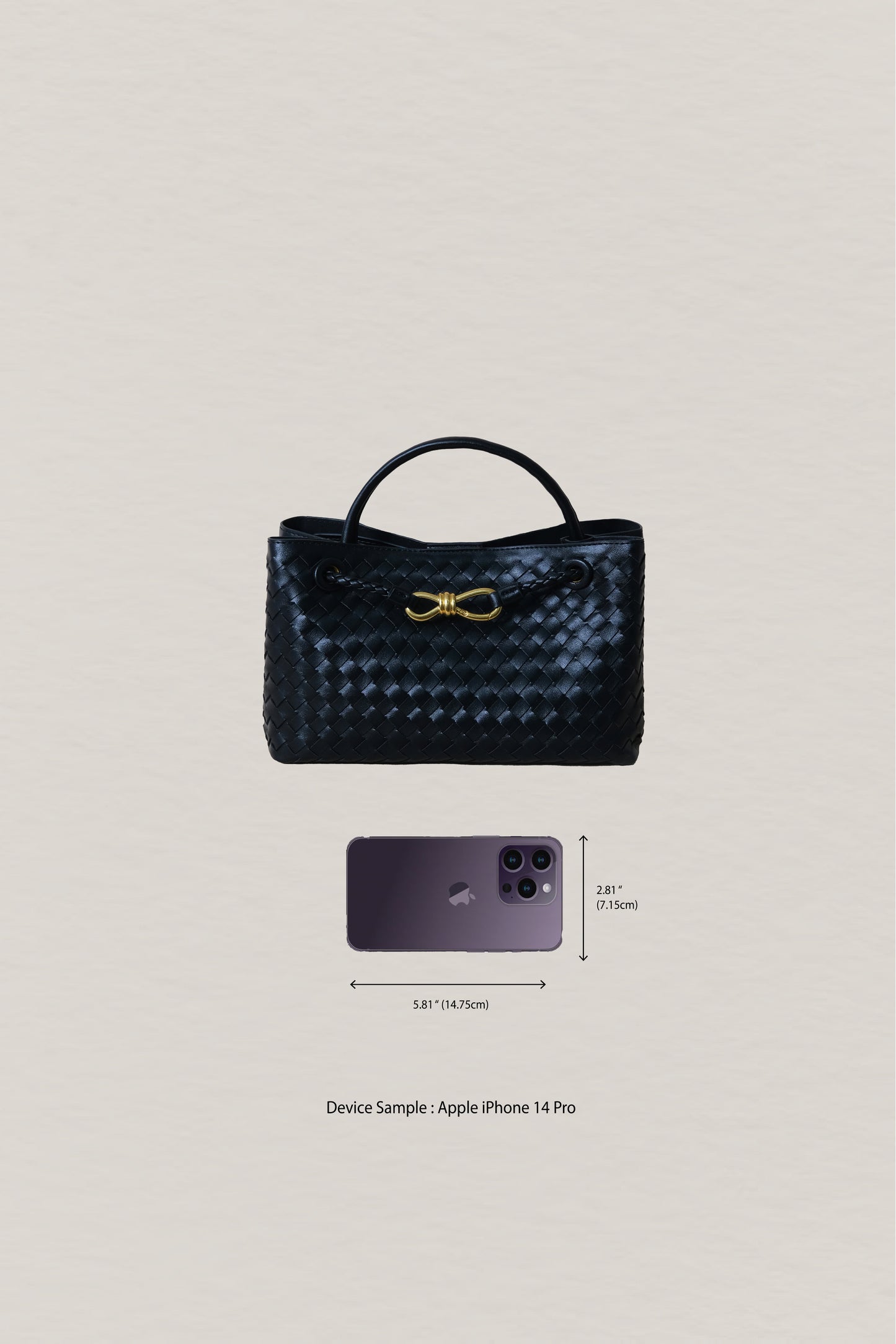Artisan Grace Tote - Shinny Black