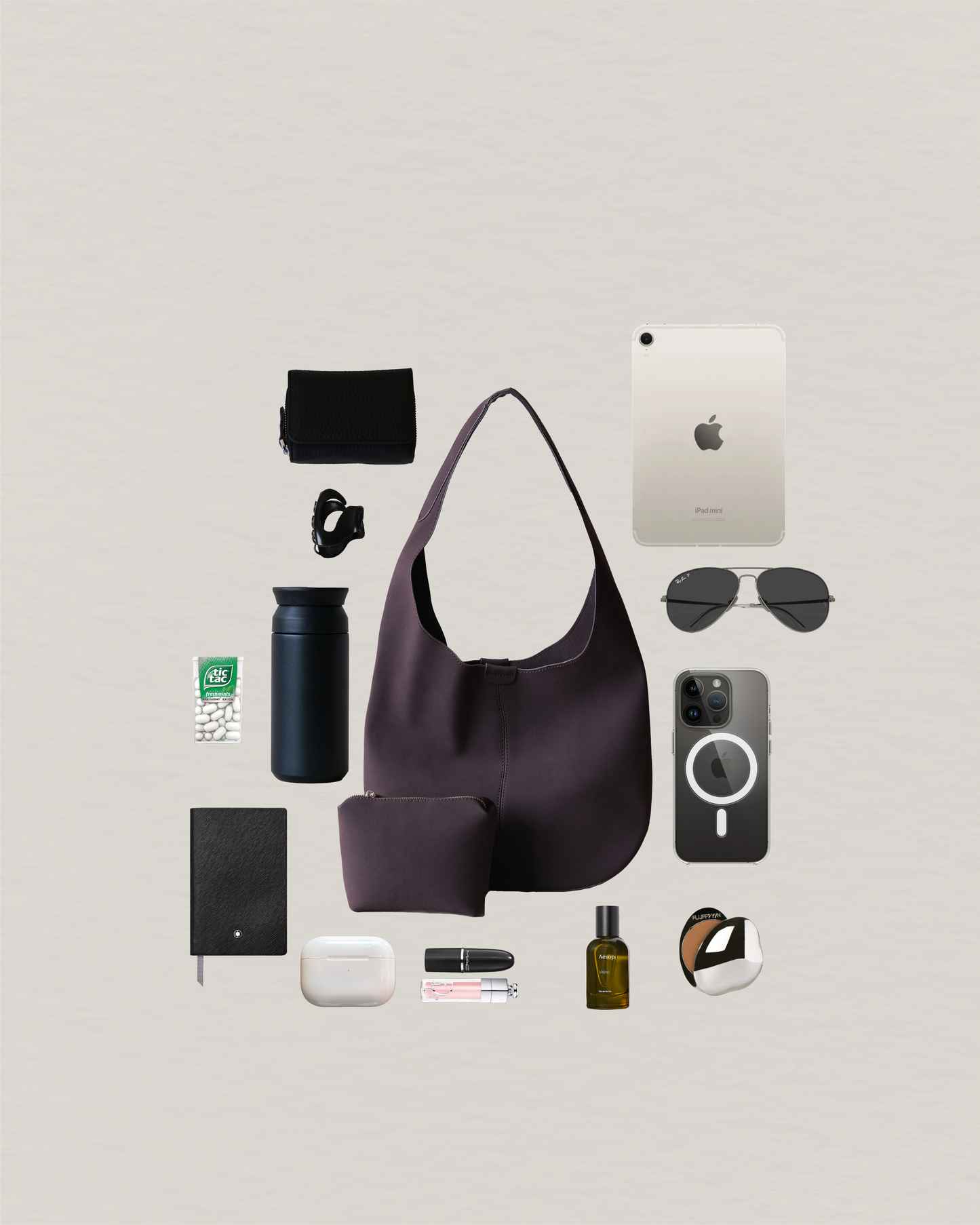 Lucie Soft Carryall - Matte Coffee