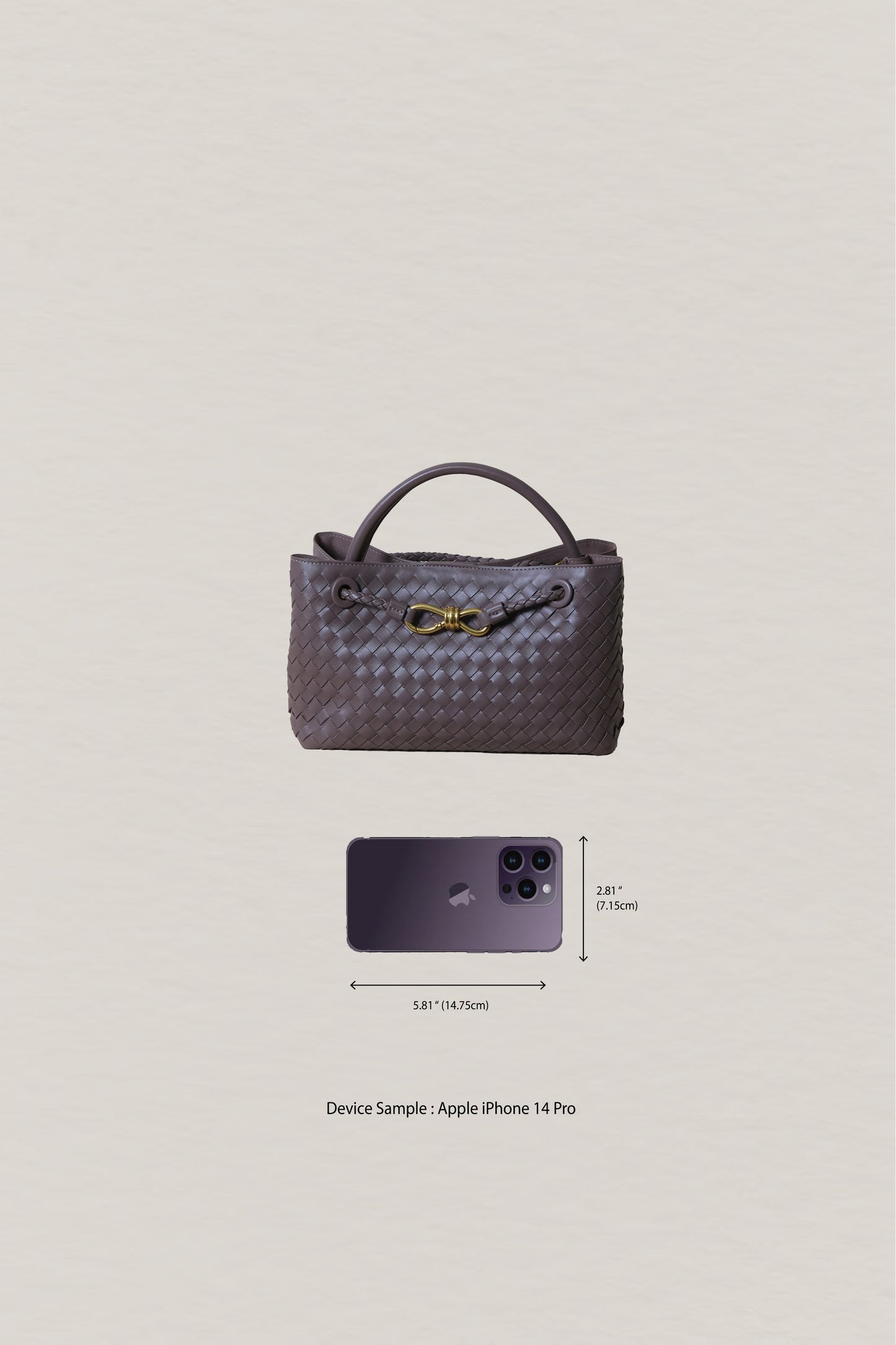 Artisan Grace Tote - Greyish Brown