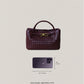 Artisan Grace Tote - Shinny Wine Red