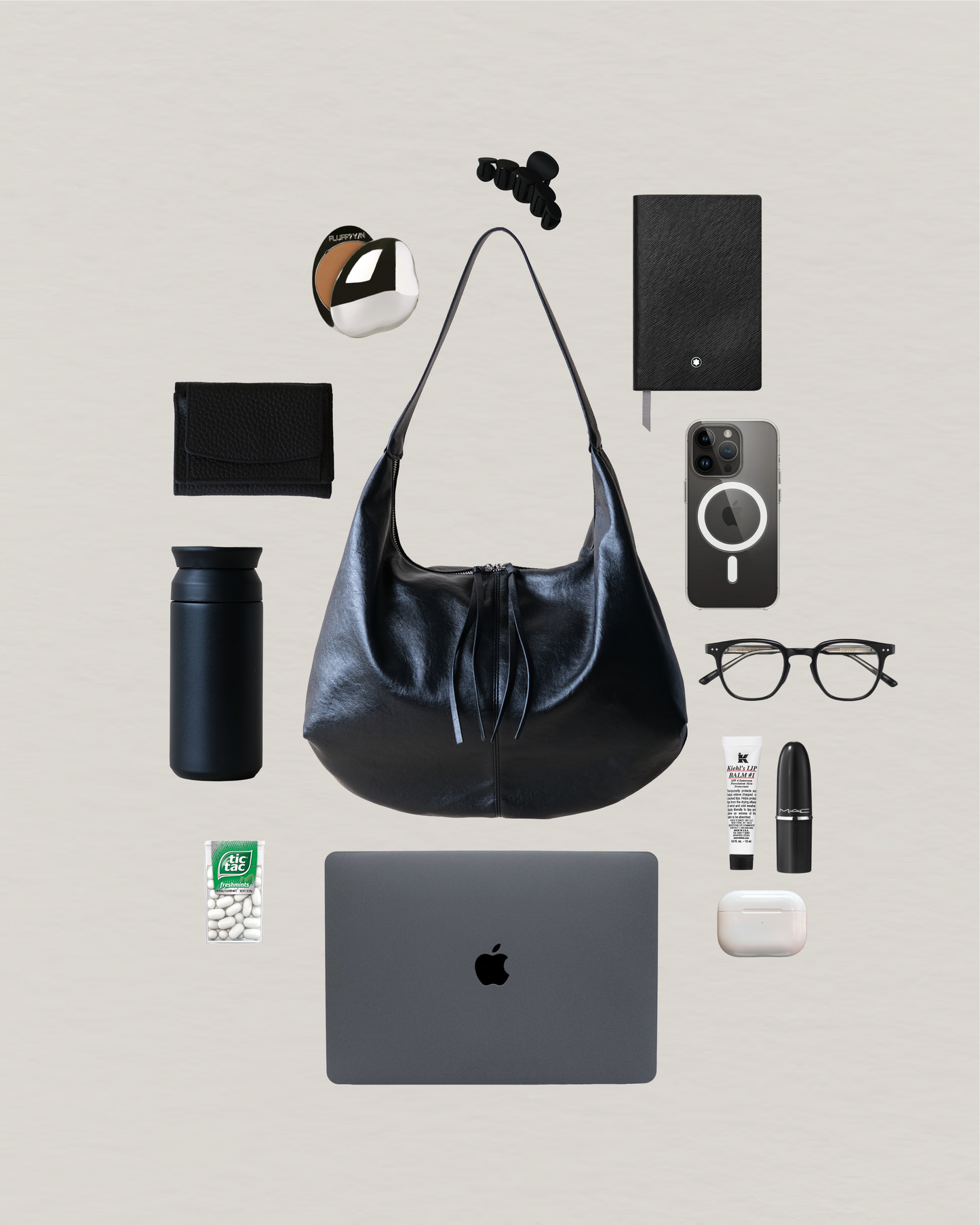 Timeless Soft Carryall Tote - Classic Black