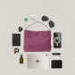 Artisan Soft Texture Tote - Wine Red