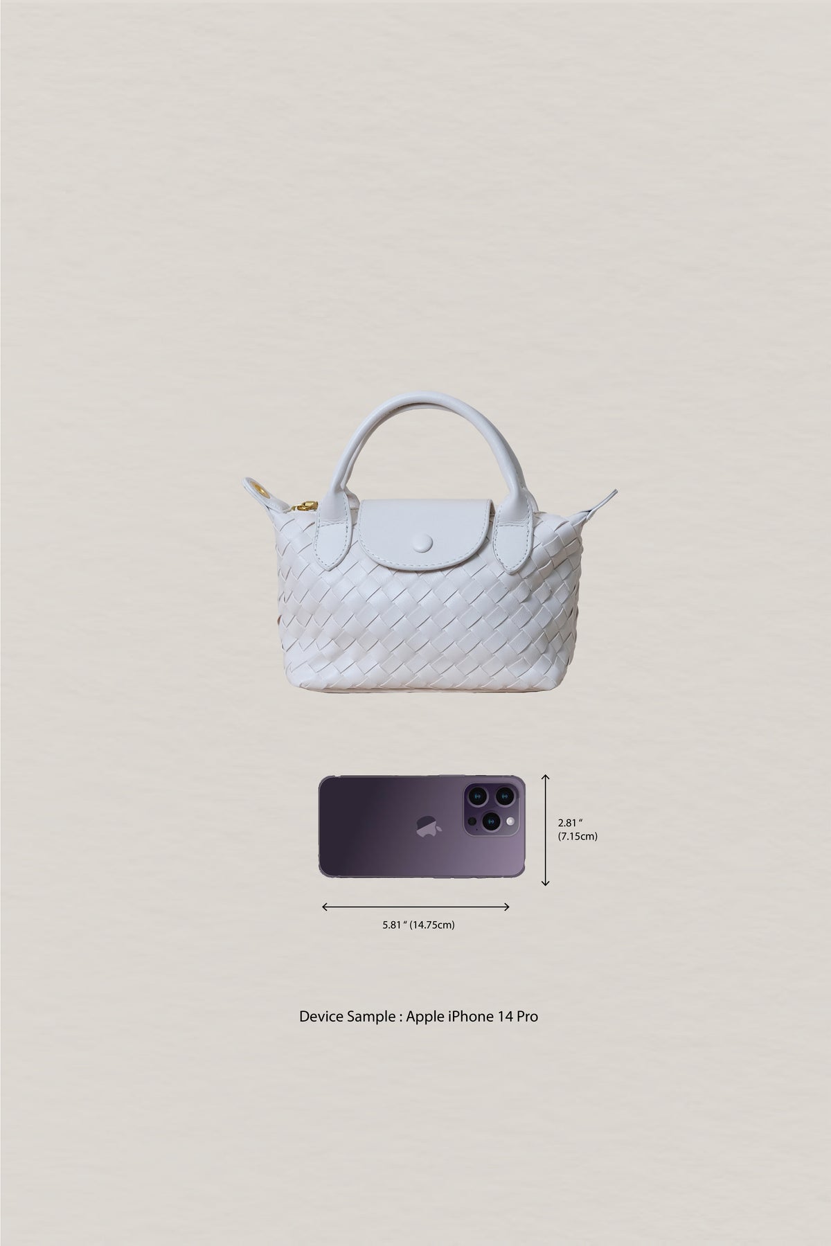 Artisan Véra Mini Carry Bag - Cream White