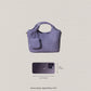 Artisan Sophia Basket Bag - Lavender Purple