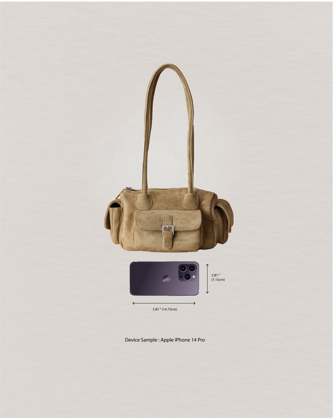 Velvet Arc Bowling Bag - Camel