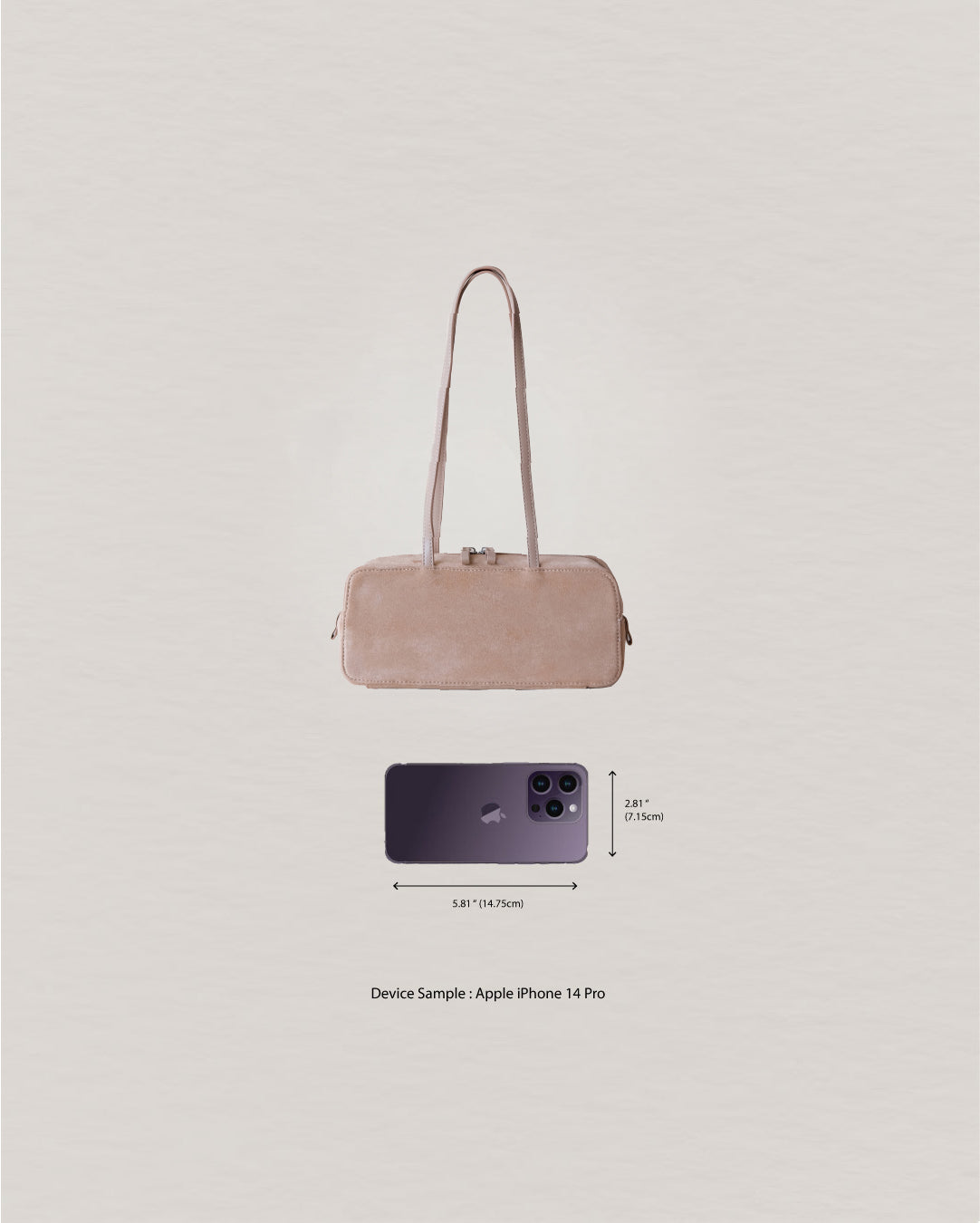 Éclat Everyday Shoulder Bag - Almond