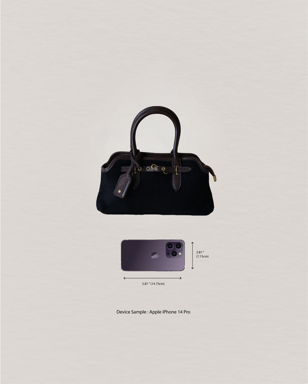 Amélie Satchel - Classic Black