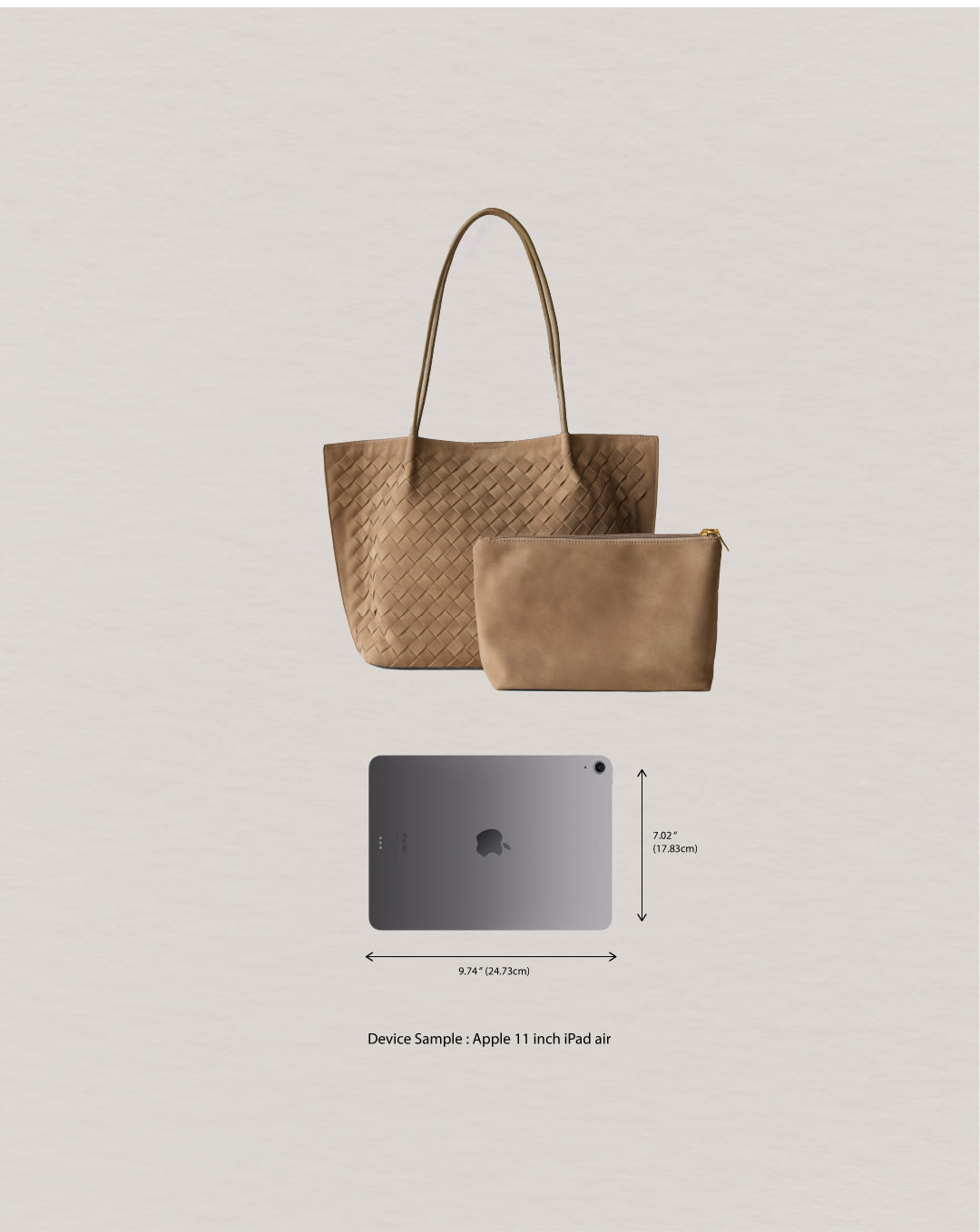 The Artisan Grande Tote - Khaki