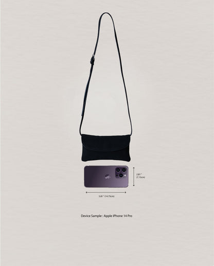 Élise Mini Crossbody - Classic Black