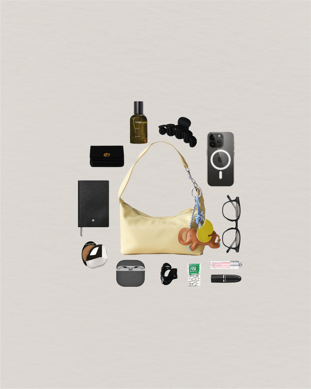 The Juliette Bag - Macaroon Yellow