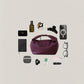 The Aurelia Satchel - Wine Red