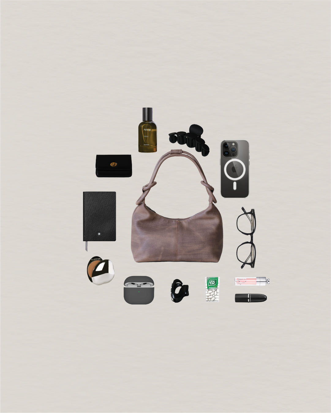 Margaux Four-Way - Dark Brown