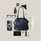 The Isabelle Shell Tote - Classic Black