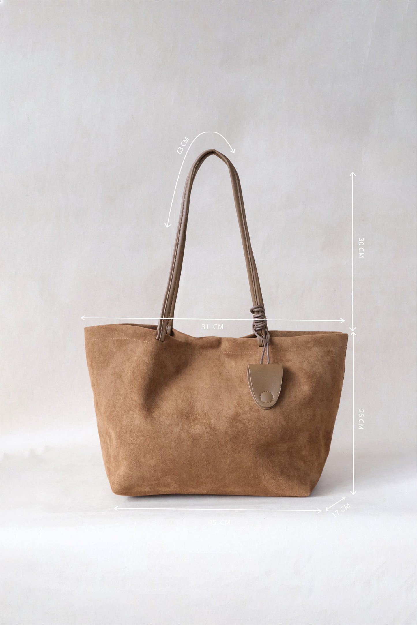 The Signature Soft Shoulder Bag - Earthy Brown