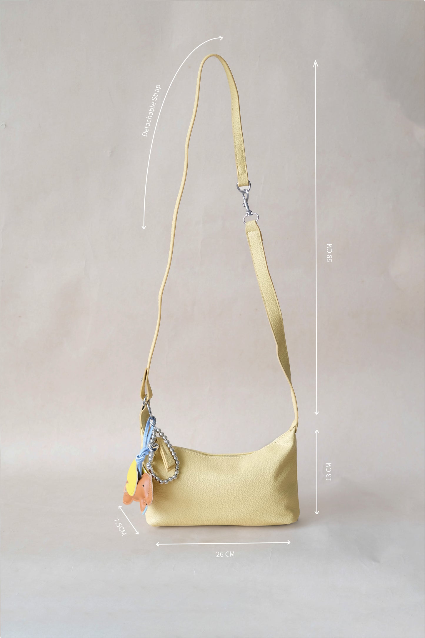 The Juliette Bag - Macaroon Yellow