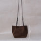 Claudine Basket Bag - Matte Coffee