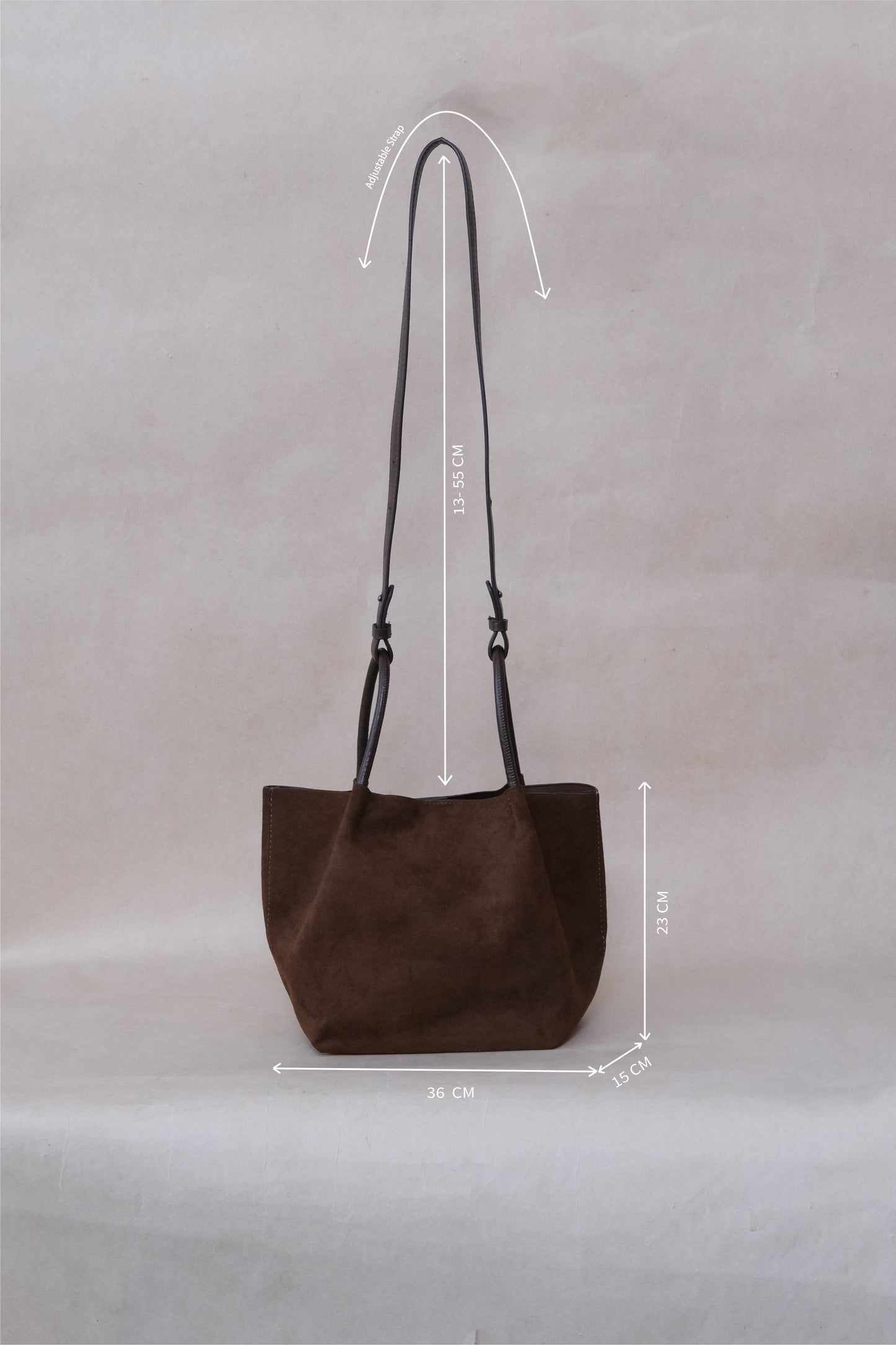 Claudine Basket Bag - Matte Coffee