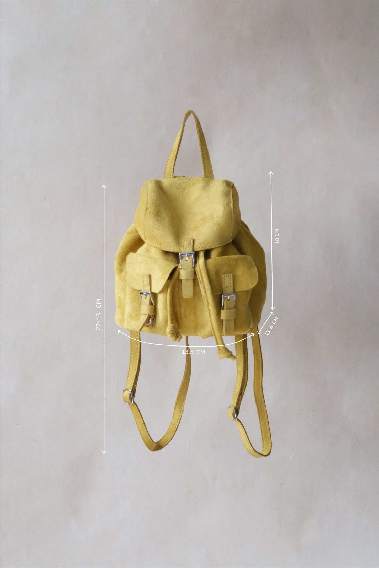 Camille Petite Backpack - Yellow