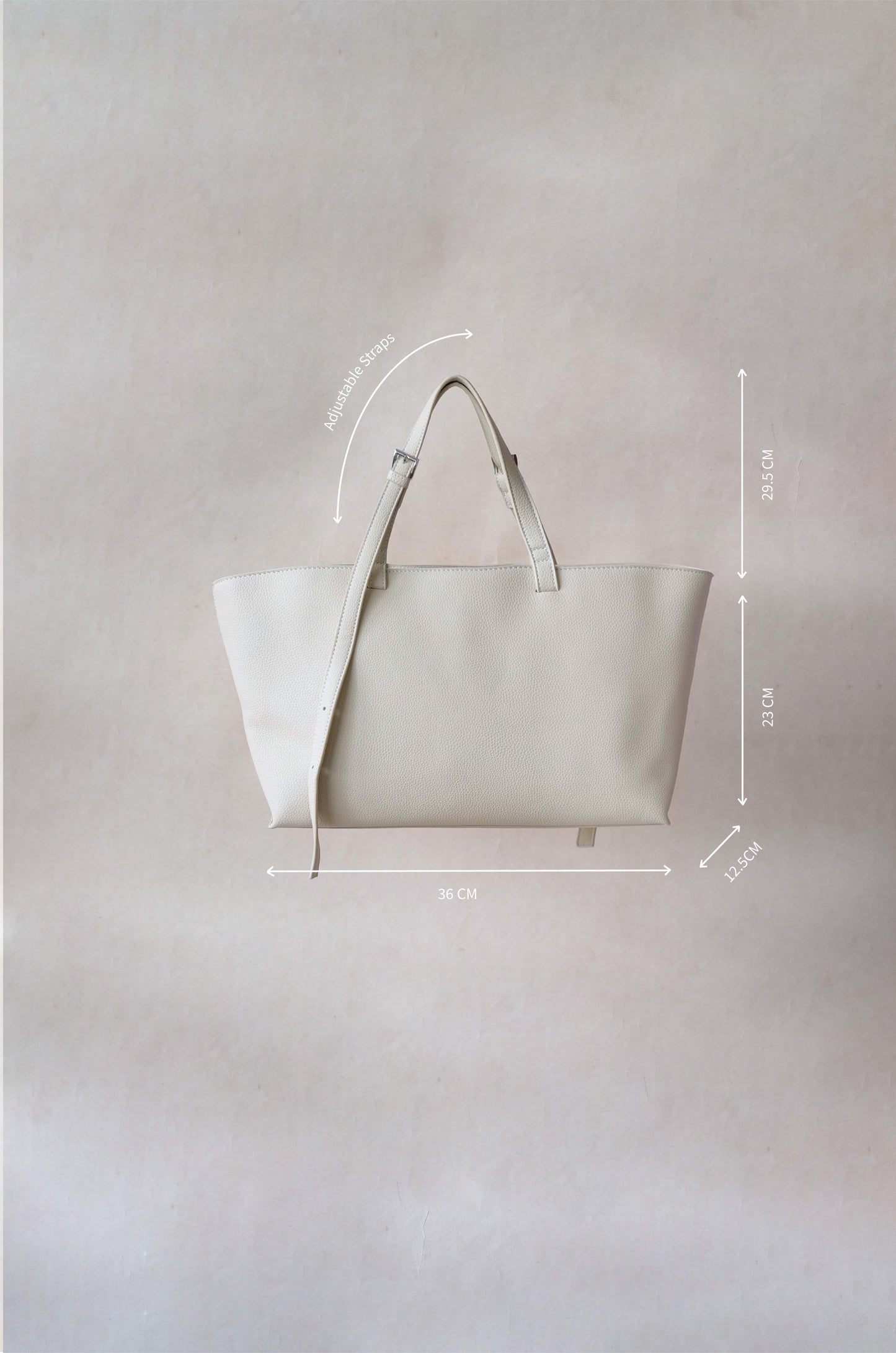 Celeste Commuter Bag - White