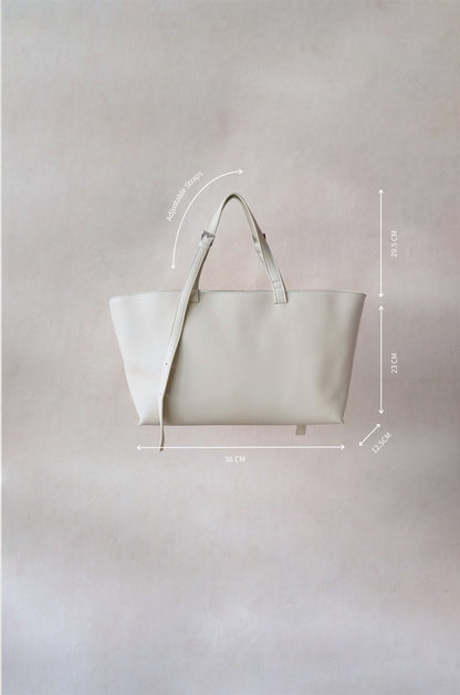 Celeste Commuter Bag - White