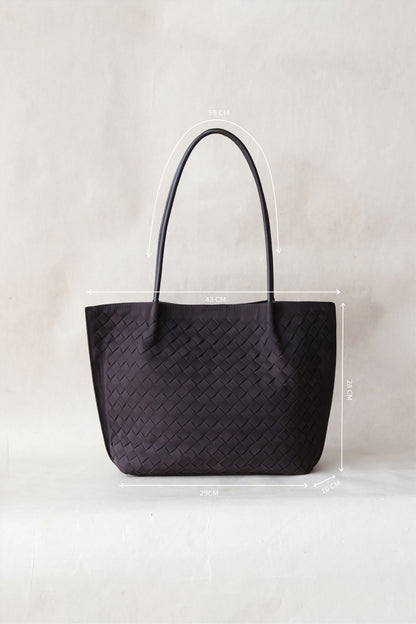 The Artisan Grande Tote - Dark Chocolate