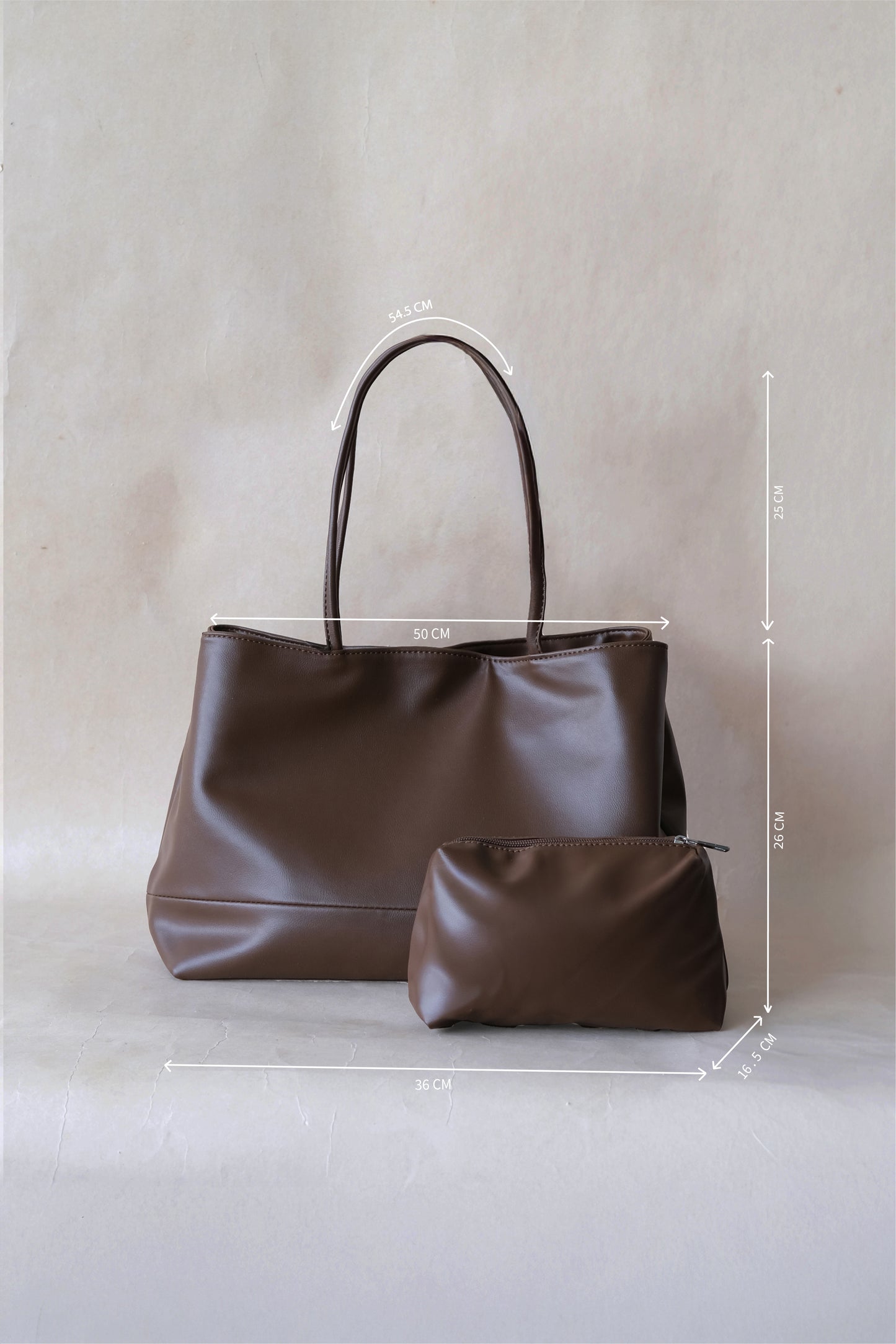 Maison Classic Tote - Coffee