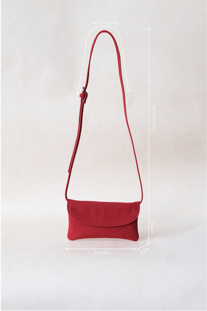 Élise Mini Crossbody - Red