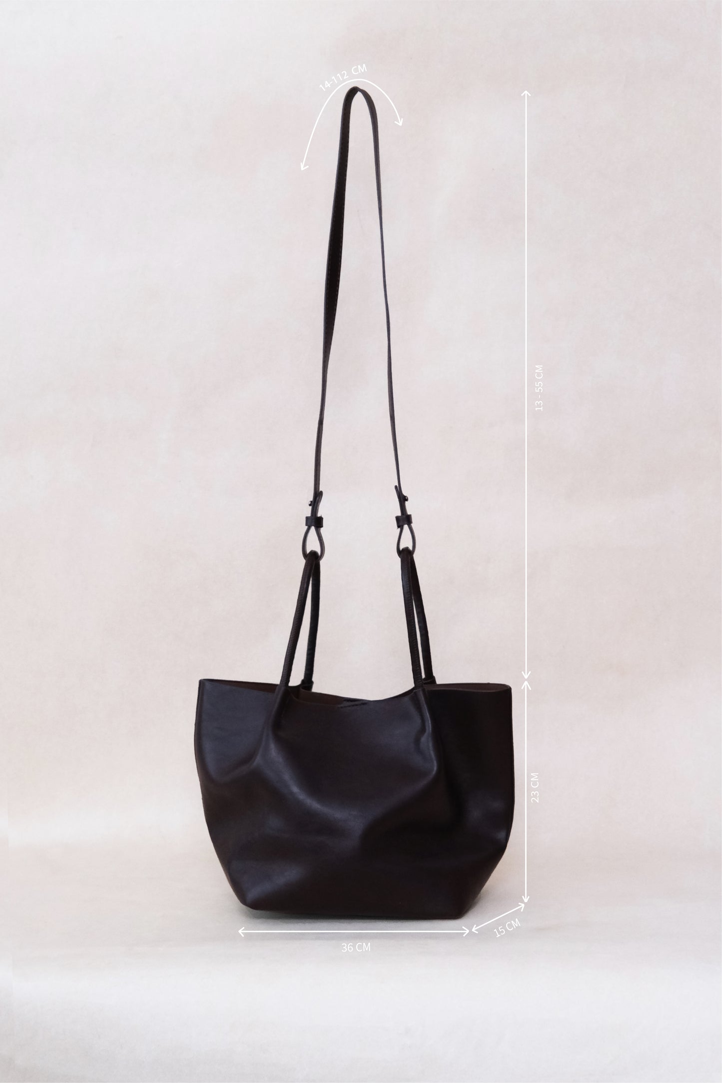 Claudine Basket Bag - Coffee