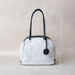 The Isabelle Shell Tote - White