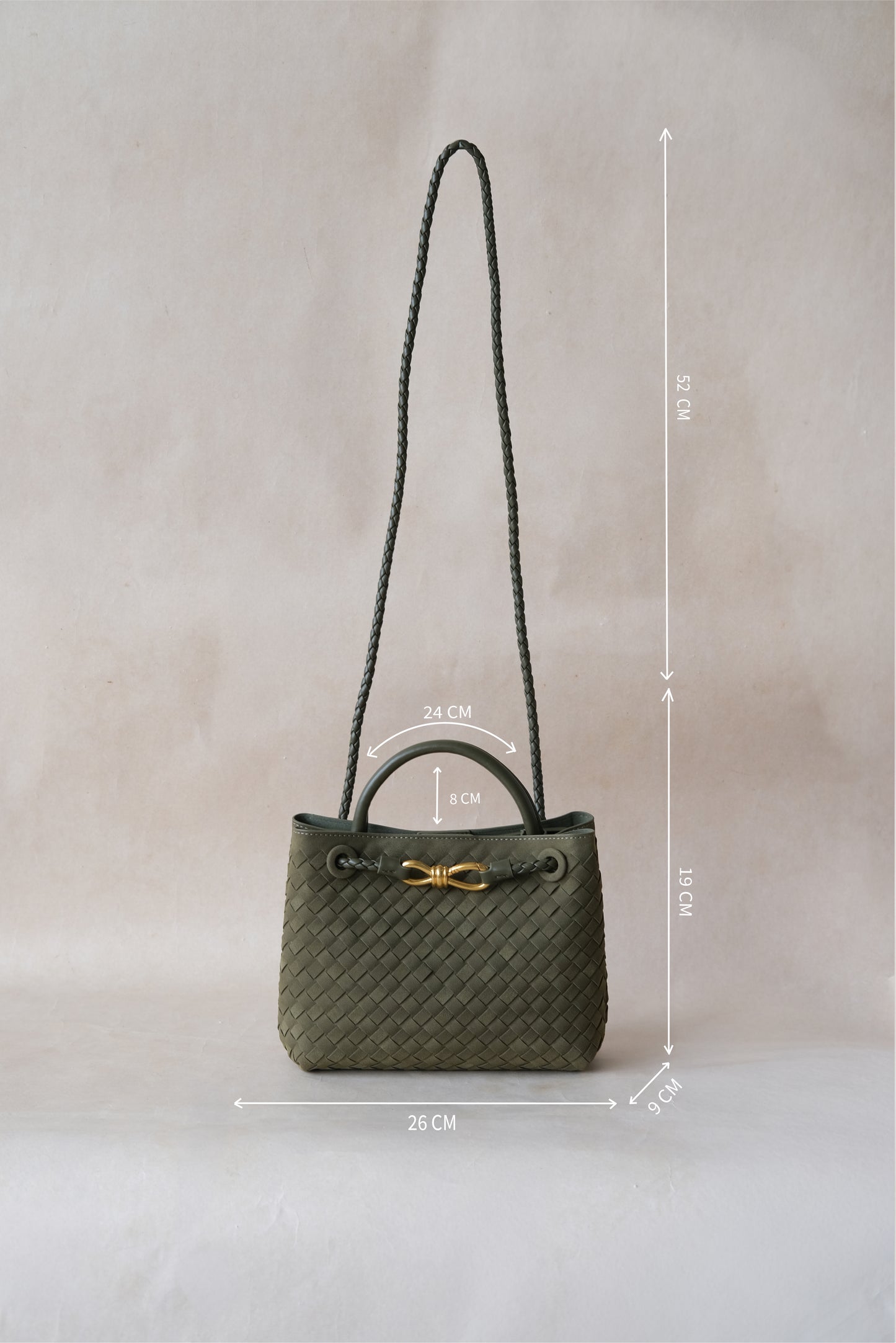 Artisan Velora Tote - Olive Green