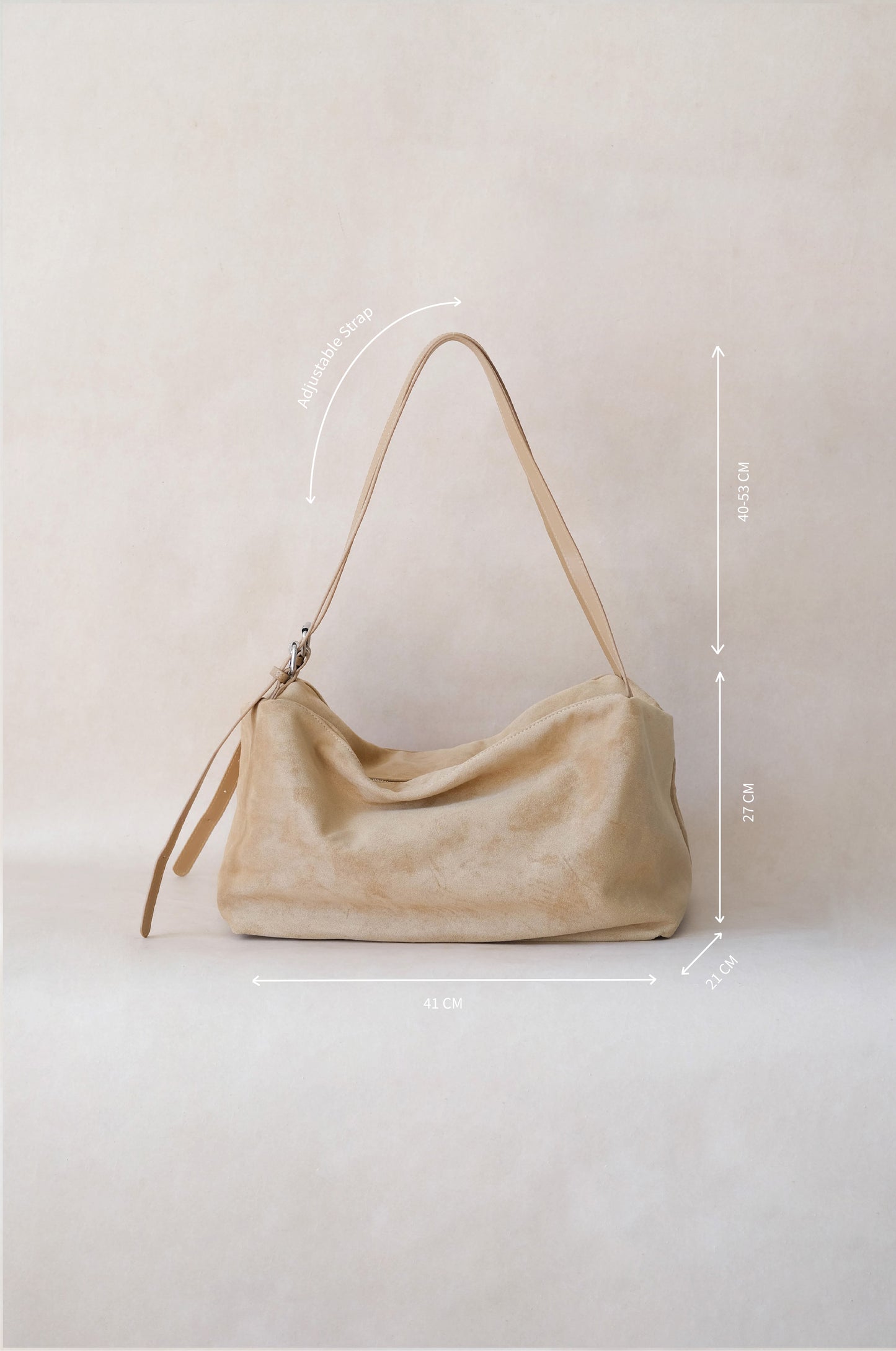 Urban Classic Suede Weekender - Khaki