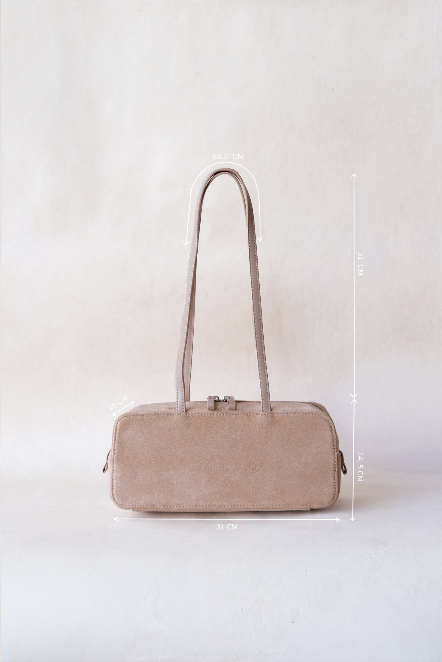 Éclat Everyday Shoulder Bag - Almond