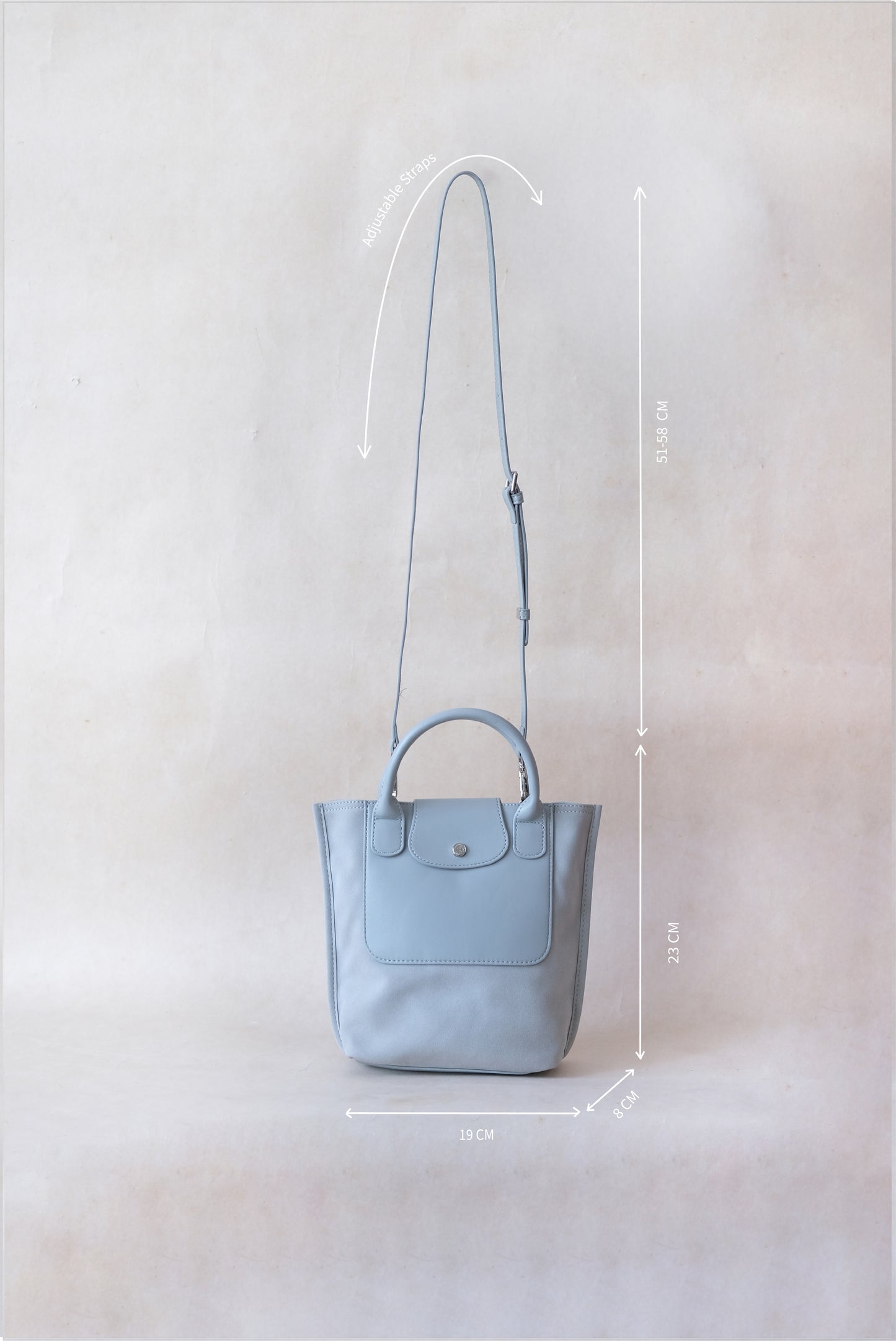 The Chérie Bucket Bag - Agate Gray