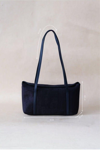 Matte Épure Carry Tote - Dark Blue