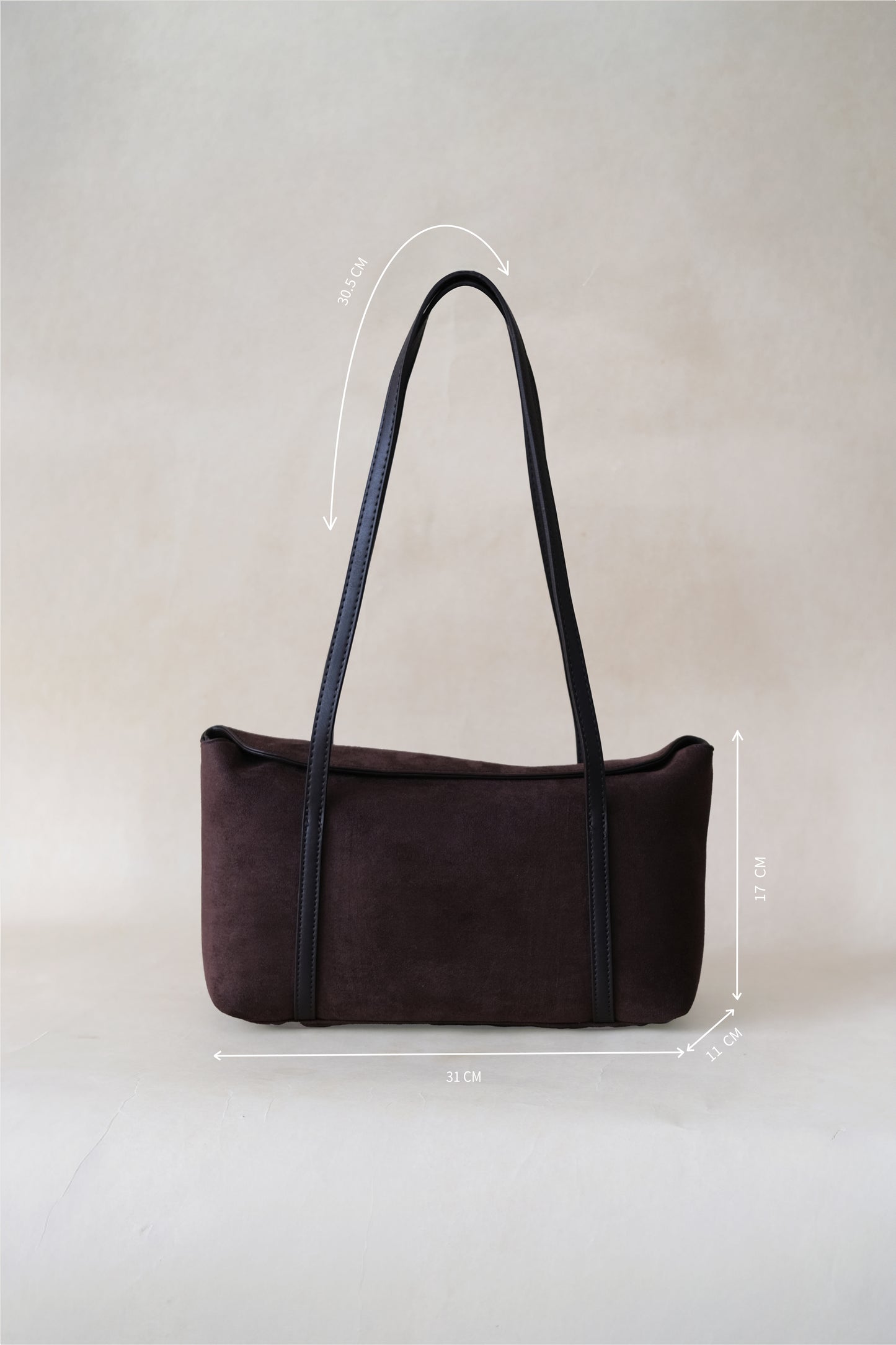 Matte Épure Carry Tote - Dark Coffee